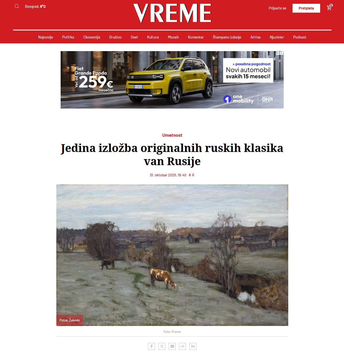 Vreme31okt25-1Pesic Владимир Пешич - Vladimir Pesic -